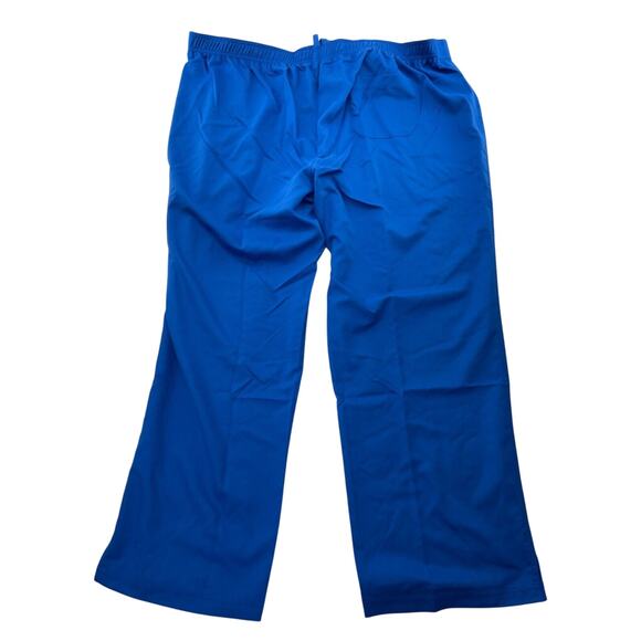Greys Anatomy Scrub Pants Womens 4X Royal Blue 4-Pocket Cargo 4245X - Picture 3 of 5